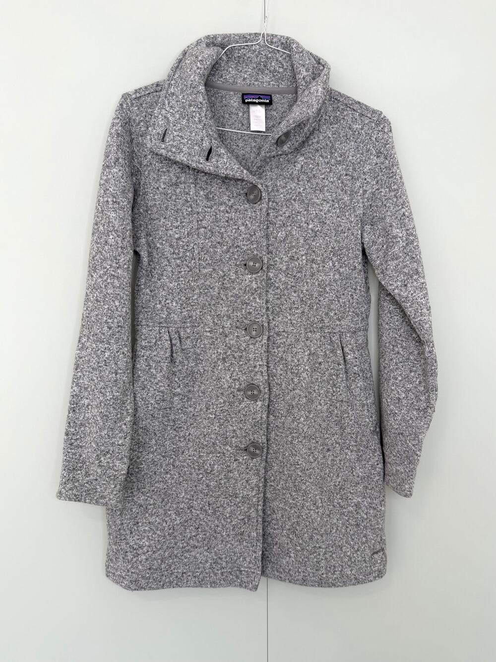 PATAGONIA Women's Better Sweater Coat in Heather Gray STY25656
